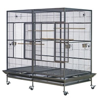 Cage à oiseaux extra-large en fer, moderne et écologique, pour faisan doré et perroquets, avec fermeture à bouton-pression, prix économique