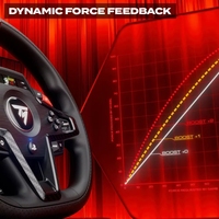Volant de course Thrustmaster T248R avec retour de force, pédales magnétiques et écran LCD, compatible avec PS5 PS4 PC