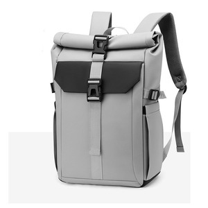 Custom Factory Business <b>Waterproof</b> Laptop <b>Backpack</b> with Zipper Closure and Polyester Lining for <b>School</b> Travel Women Men Oxford - Product Image 3