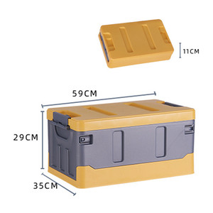 Hoge Kwaliteit Kleine Maat Large Volume Vouwen Plastic Auto <span class=keywords><strong>Organizer</strong></span> Voor Opslag Opvouwbare - Product Image 4