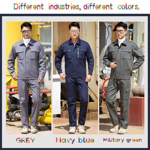 Combinaison <span class=keywords><strong>de</strong></span> <span class=keywords><strong>travail</strong></span> unisexe respirante haute visibilité certifiée CE en coton camouflage à manches longues résistante aux chutes pour la réparation automobile - Product Image 3