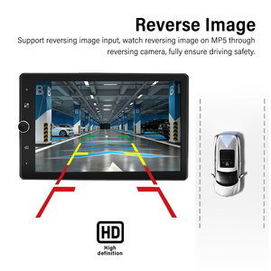 10.4 pouces MP5 Amplificateur GPS de lecture de voiture sans fil Fonction stéréo DSP Écran rotatif enfichable manuel Aide à la marche arrière Garantie 1 an - Product Image 6