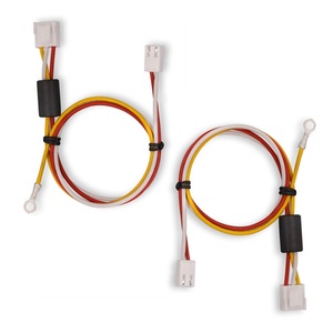 Rangkaian Kabel Harness Kustom SYP 2.5mm Konektor 2 Pin Inti Ferit Berlapis Timah 26AWG UL VW-1 untuk Daya Baterai Strip LED - Product Image 3