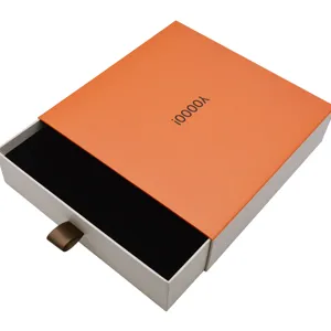 Scatola del cassetto personalizzata scatola regalo in cartone confezione scatola aperta scorrevole per abbigliamento pantaloni vestito