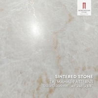Azulejos de Piso de Piedra Sinterizada de 120x120 cm, Acabado Brillante, Porcelana Esmaltada con Aspecto de Mármol de Lujo, para Paredes Interiores Modernas de Villas y Salas de Estar
