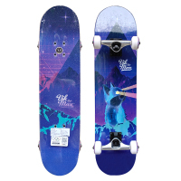 Skateboard standard complet avec roues et chaussures de skate pour garçons, enfants, adolescents et débutants - Product Image 4