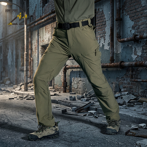 Pantalon cargo tactique pour homme A-1, taille haute, multi-poches, Ripstop, séchage rapide, pantalon de travail pour l'extérieur - Product Image 1
