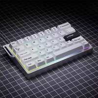Clavier de jeu magnétique Darmoshark KT35 35% RTS à axe magnétique, 8K Polling, Rapid Trigger, en aluminium CNC, RGB, filaire, mini clavier mécanique pour FPS