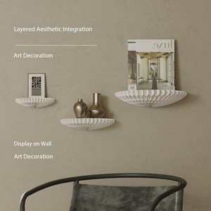 Estante de pared bien hecho de fabricante, estante sin perforaciones, estantes decorativos de pared, estantería montada en la pared - Product Image 2