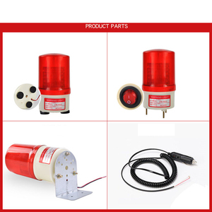 Không thấm nước DC24V AC110V <span class=keywords><strong>220V</strong></span> an toàn báo động ánh sáng nhấp nháy đèn cho trượt & Swing tự động cổng Opener - Product Image 4