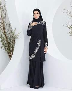 عباءة إسلامية بالجملة موديل 2026 فستان مطبوع مطوي رايا باجو كورونج رايا كيبايا - Product Image 4