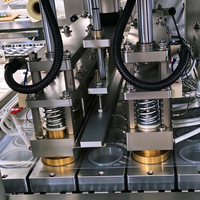 Machine de scellage automatique multi-voies pour gobelets en plastique avec impression de date, remplisseuse et scelleuse de gobelets pour eau pure