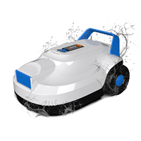 Vente Flash : Robot Nettoyeur de Piscine Robotisé AIRROBO QD01 (Large Plage de Température 10-35°C) ° Aspirateur de piscine sans fil C pour les propriétaires de magasins de piscines