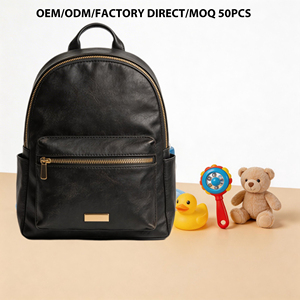 <span class=keywords><strong>Sac</strong></span> <span class=keywords><strong>à</strong></span> dos <span class=keywords><strong>à</strong></span> <span class=keywords><strong>langer</strong></span> personnalisé en cuir végétalien vintage, style décontracté, <span class=keywords><strong>pour</strong></span> <span class=keywords><strong>jumeaux</strong></span> nouveau-nés, facile <span class=keywords><strong>à</strong></span> nettoyer, vente en gros d'usine OEM - Product Image 5