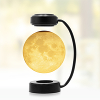 Lumière de Lune à Lévitation Magnétique Boule de Ciel Étoilé Flottant Protection des Yeux Veilleuse Nouveauté Cadeaux Lampe de Lune Flottante