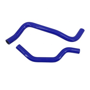 BJR performans yarış parçaları 02-09 <span class=keywords><strong>Hyundai</strong></span> Tiburon V6 GT 2.7L için özelleştirilmiş esnek silikon radyatör hortumları boru kiti - Product Image 2