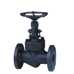 Vanne à opercule forgée manuelle à bride haute de type A105N pour l'eau, certifiée CE - Product Image 1