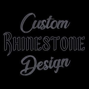 Transferencia de calor de material de cristal con motivo de diamantes de imitación Hotfix personalizada al por mayor para camisetas - Product Image 3