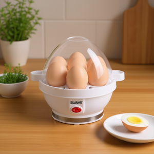 Silvano - Cocedor de Huevos Eléctrico para 7 Huevos, Temporizador Automático de Cocción, Electrodoméstico de Cocina - Product Image 3