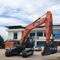 Excavator GMINT Berkualitas Tinggi Buatan China, Excavator Berat Kapasitas Besar 30ton 34ton 36ton, Mesin Excavator Dijual