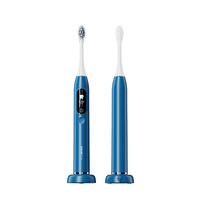 Brosse à dents électrique sonique OEM T2426, 40 000 mouvements, avec support magnétique et batterie longue durée, pour usage quotidien sous la douche