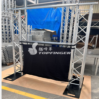 Table de DJ portable réglable en hauteur de haute qualité avec sac de transport, idéale pour les spectacles sur scène en plein air et les événements musicaux
