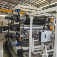 Machine de fabrication de feuilles PP PS ABS à haute productivité, ligne de production d'extrusion de feuilles de plastique acrylique pour couvercles