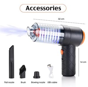 <span class=keywords><strong>Aspirateur</strong></span> rechargeable <span class=keywords><strong>pas</strong></span> <span class=keywords><strong>cher</strong></span> avec souffleur d'air, collecteur de poussière, nettoyeur d'intérieur, outils de nettoyage de <span class=keywords><strong>voiture</strong></span> - Product Image 4
