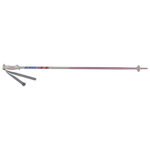 Bastón de Esquí XATP de Aluminio 6061 de Una Sección, Color Blanco, con Correa de Hebilla y Logotipo Personalizado para Exteriores - Product Image 1