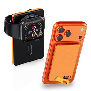 Chargeur de téléphone magnétique ultra-mince Qi2 en aluminium 10000 mAh Power Bank - Product Image 1