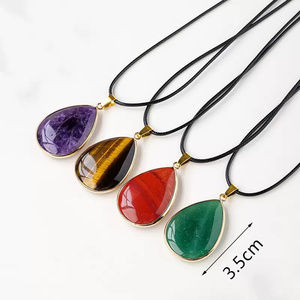 <span class=keywords><strong>Colgante</strong></span> <span class=keywords><strong>de</strong></span> amatista pulida, collar <span class=keywords><strong>de</strong></span> <span class=keywords><strong>ojo</strong></span> <span class=keywords><strong>de</strong></span> <span class=keywords><strong>tigre</strong></span> dorado, artesanía <span class=keywords><strong>de</strong></span> cristal natural, labradorita, <span class=keywords><strong>colgante</strong></span> <span class=keywords><strong>de</strong></span> varias formas <span class=keywords><strong>de</strong></span> gota para regalo - Product Image 6