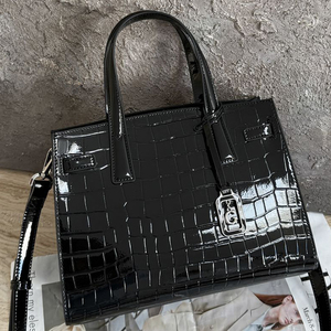 Sac à main <span class=keywords><strong>femme</strong></span> tendance 2025 en similicuir croco, plusieurs couleurs, avec poignée supérieure – Fourre-tout - Product Image 4