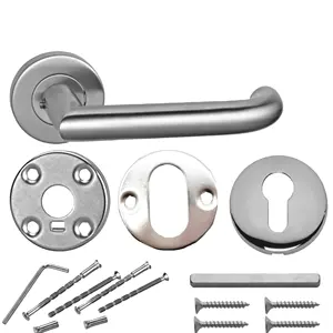 Foshan supplier stainless steel 304 internal door handles set