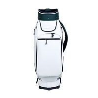 Sac de golf avec compartiment à chaussures, organisateur à 5 compartiments, poignée de transport supérieure, housse anti-poussière, léger, pour hommes et femmes, sac de golf pour chariot