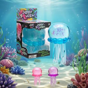 ของเล่นบีบสควิชชี่ Needoh Squishy Ice Cube Taba Jellyfish Squishy มีสินค้าในสต็อก - Product Image 1