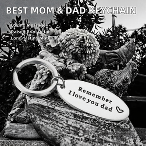 Llavero Personalizado de Acero Inoxidable para el Día de la Madre: Siempre Seré Tu Niño/Niña, el Mejor Regalo para Hija/Hijo - Product Image 2