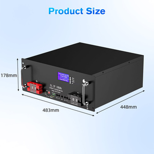 6500 ciclos 10kw Li-ion para almacenamiento de energía solar y sistema de energía doméstica Batería Lifepo4 Baterías de iones de litio - Product Image 3
