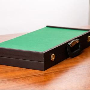 <span class=keywords><strong>Table</strong></span> de Mahjong pliable portable avec étui de rangement pour mini-pièces (22/24/30 mm) - Plateau de jeu de Mahjong de voyage - Product Image 3