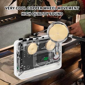 Portatile bianco Retro Auto retromarcia USB <span class=keywords><strong>lettore</strong></span> Audio cassetta nastro al convertitore MP3 funzione di registrazione <span class=keywords><strong>Stereo</strong></span> <span class=keywords><strong>con</strong></span> volano in rame - Product Image 2