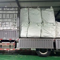 Sac jumbo en polypropylène tissé de qualité alimentaire imprimé sur mesure, 1000 kg, grand sac FIBC à ouverture supérieure pour le riz et la farine