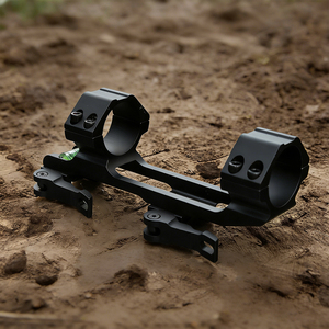 Montura para Visor BANGBANG, Anillo Doble de Liberación Rápida con Altura Central de 1.4 Pulgadas, para Montura Estándar de 20 mm con Herramienta de Nivelación para Exteriores - Product Image 2