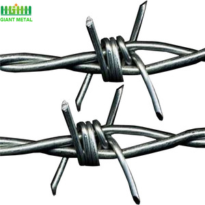 Precio de fábrica 14 calibrcalibrde alambre de púa en caliente galvanide doble hede rollo de alambre de púpara la cerca de la gr - Product Image 6