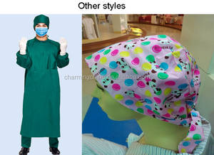 Cappelli Medici Unisex Personalizzati con Stampe Cartoon in Cotone Traspirante con Fodera in Raso Carino per Infermieri e Dottori Colore Personalizzabile - Product Image 6