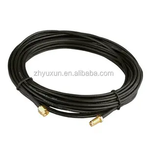 射频电缆SMA公母连接器RG174天线电缆组件