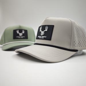 Casquette de baseball personnalisée à 5 panneaux avec logo en patch de caoutchouc, imperméable, perforations découpées au laser, réglable, motif Argyle Fruit, style Dad Hat - Product Image 6