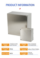 Boîtier d'instrumentation électronique SAIPWELL OEM Factory 600x400x250 en acier laminé à froid et acier inoxydable, revêtement poudré, indice de protection IP66