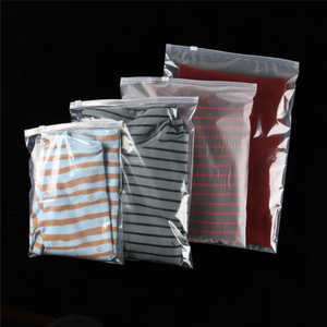 Rõ ràng Poly túi zip khóa túi nhựa để đóng gói vớ và kính mát, với lỗ thông hơi - Product Image 4