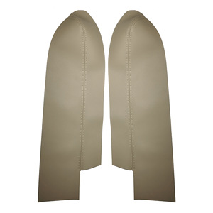 Cubierta de Cuero para Panel de Puerta Delantera de Honda CRV 2007-2010, Microfibra Auténtica, Instalación Adhesiva, Diseño Moderno - Product Image 2