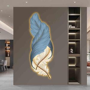 Sáng Tạo Led Tường Ánh Sáng Đơn Giản Phong Cách Lông Sơn Hình Ảnh Cho Phòng Khách Phòng Ngủ Giường Sofa Hành Lang Trang Trí - Product Image 2