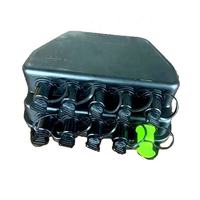 Caja Terminal de Fibra Óptica FTTH para Montaje en Pared Interior, con Cable de Conexión Preconectado, Resistente al Agua IP68, Mini SC/APC, 10 Puertos